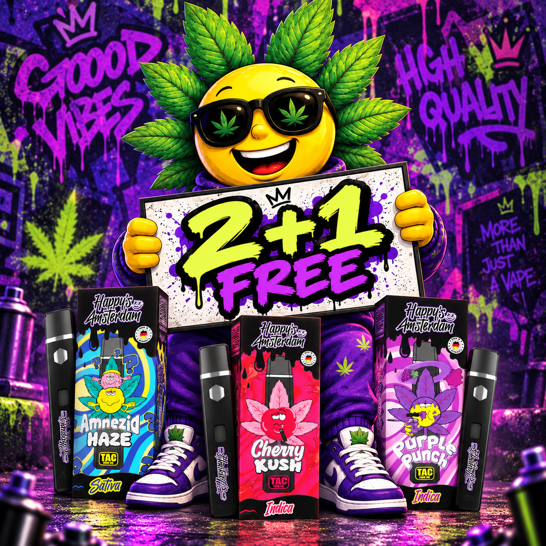 3 for 2 Bundle Happy's Amsterdam