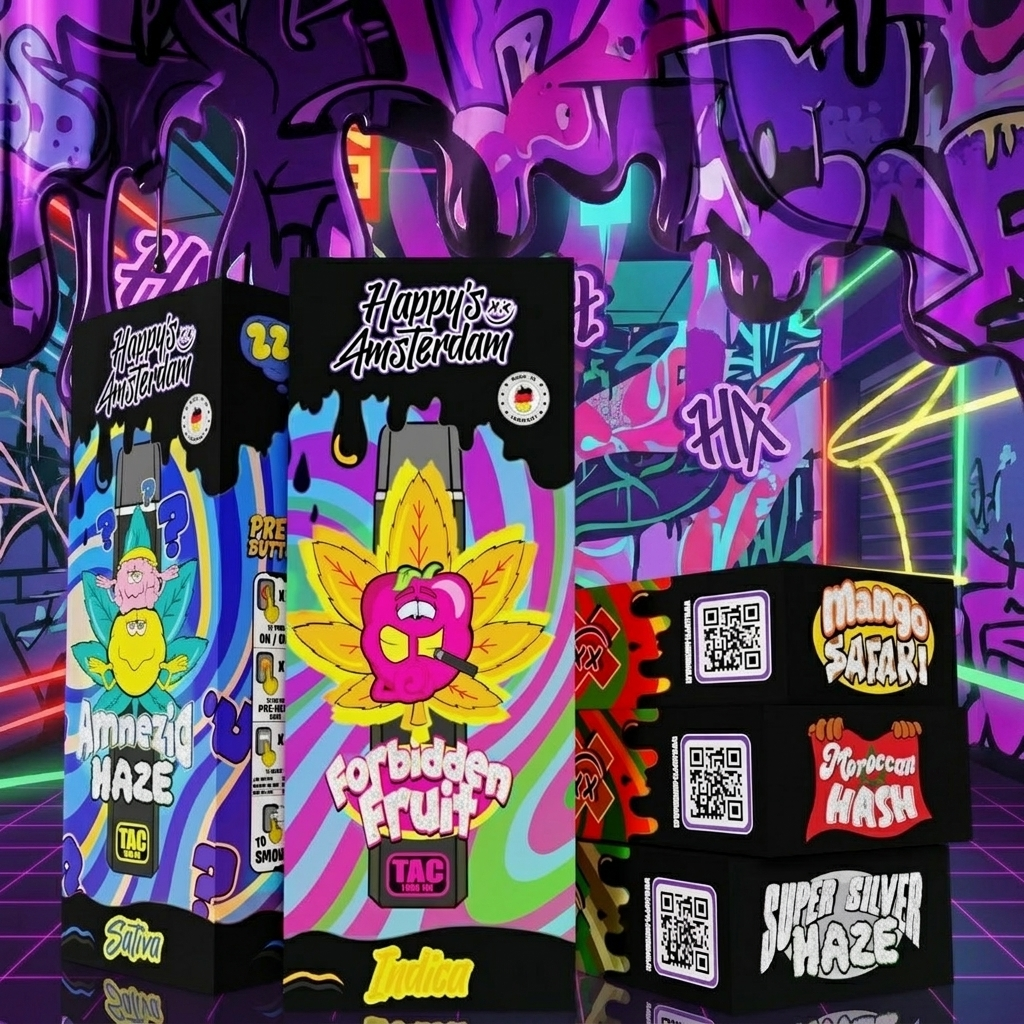 5er Bundle - Happy´s Amsterdam TAC Vape