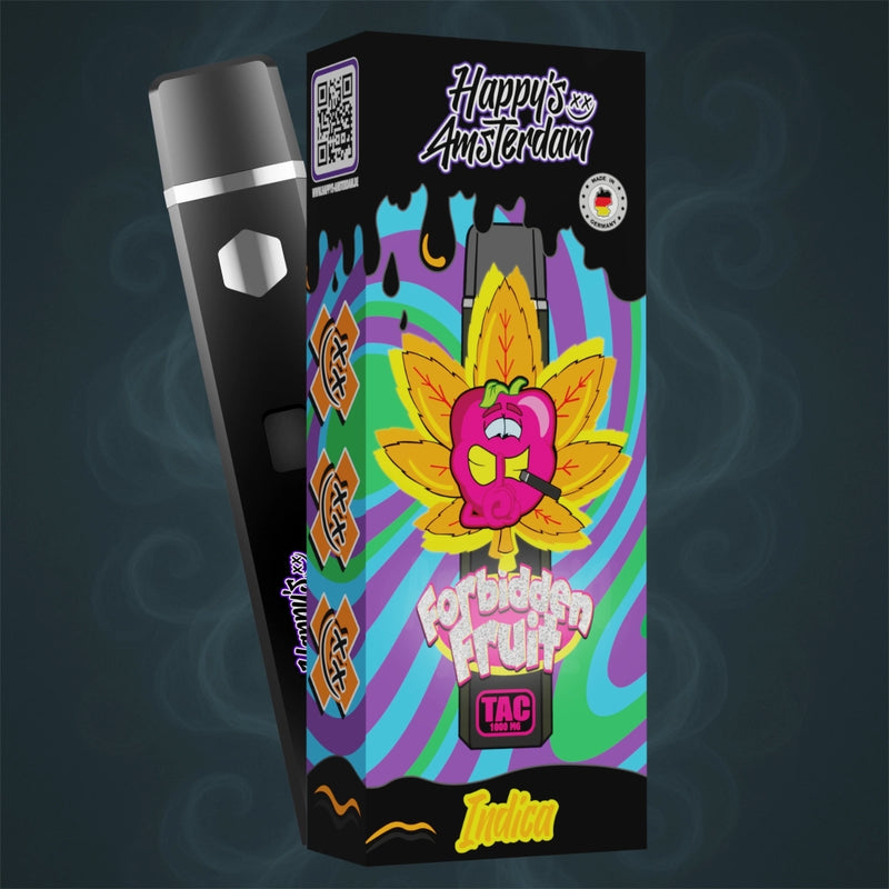 Laimingas Amsterdamo uždraustas vape