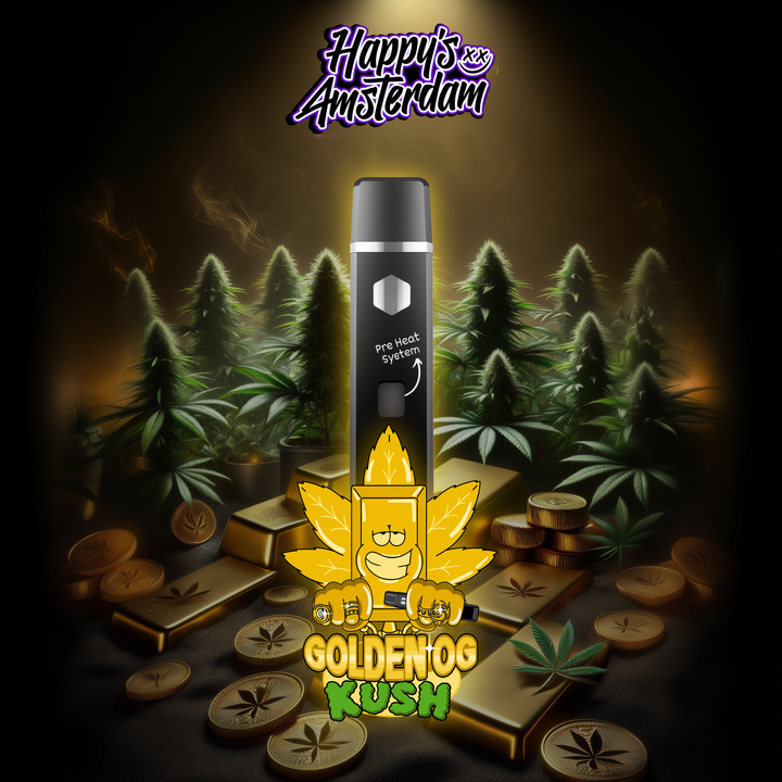 Happy's Amsterdam - Golden OG Kush Flavor