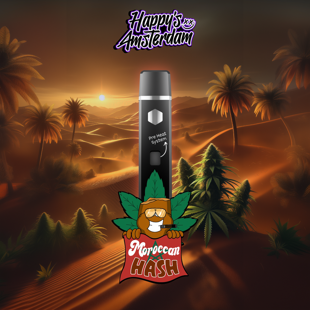 Happy's Amsterdam - Moroccan Hash flavor