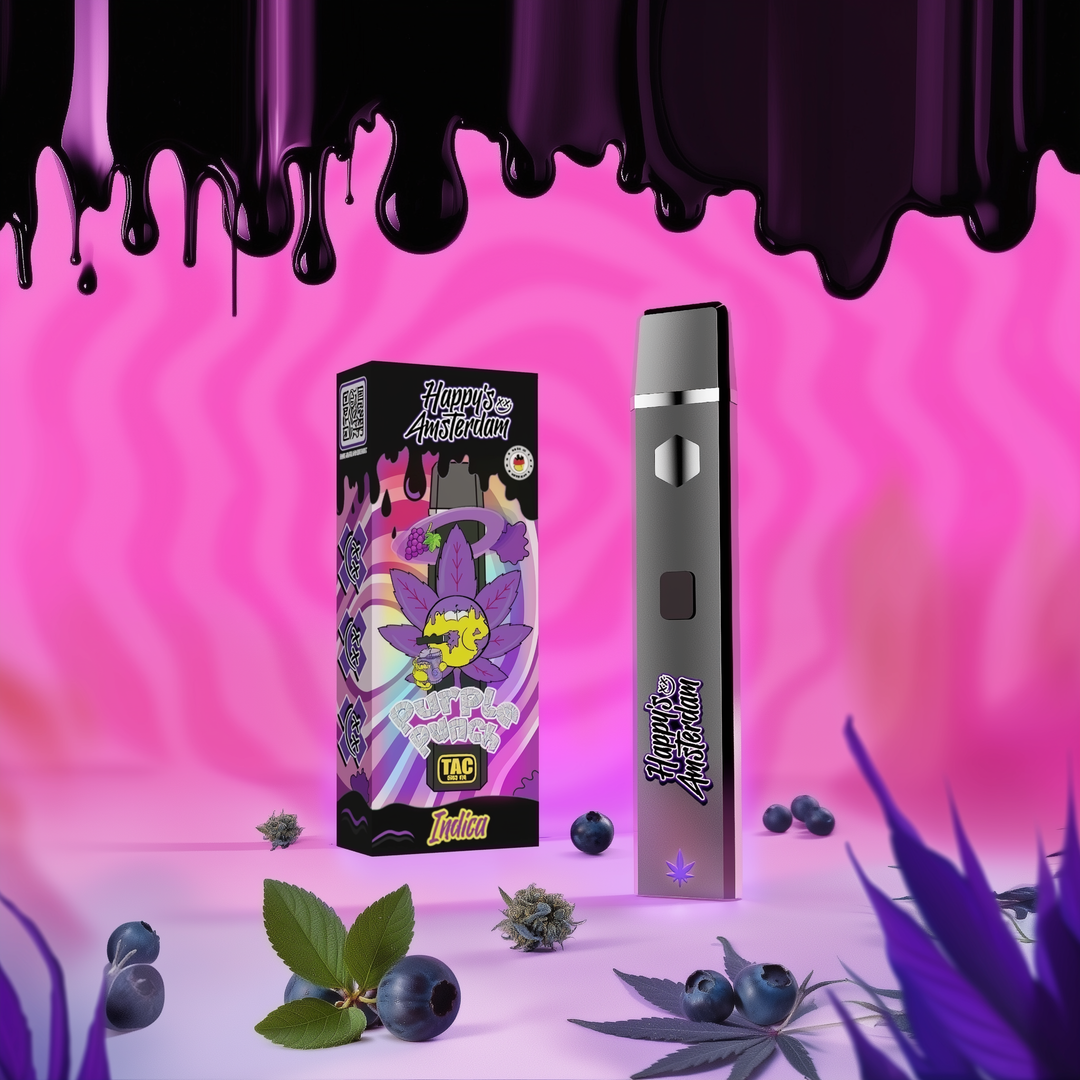 Happy's Amsterdam Purple Punch Fruity Delight Happys Amsterdam Happy's Amsterdam Purple Punch Fruity Delight Happys Amsterdam