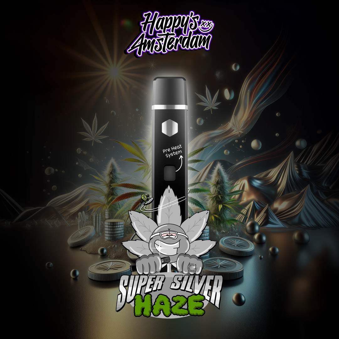 Happy's Amsterdam - Super Silver Haze flavor
