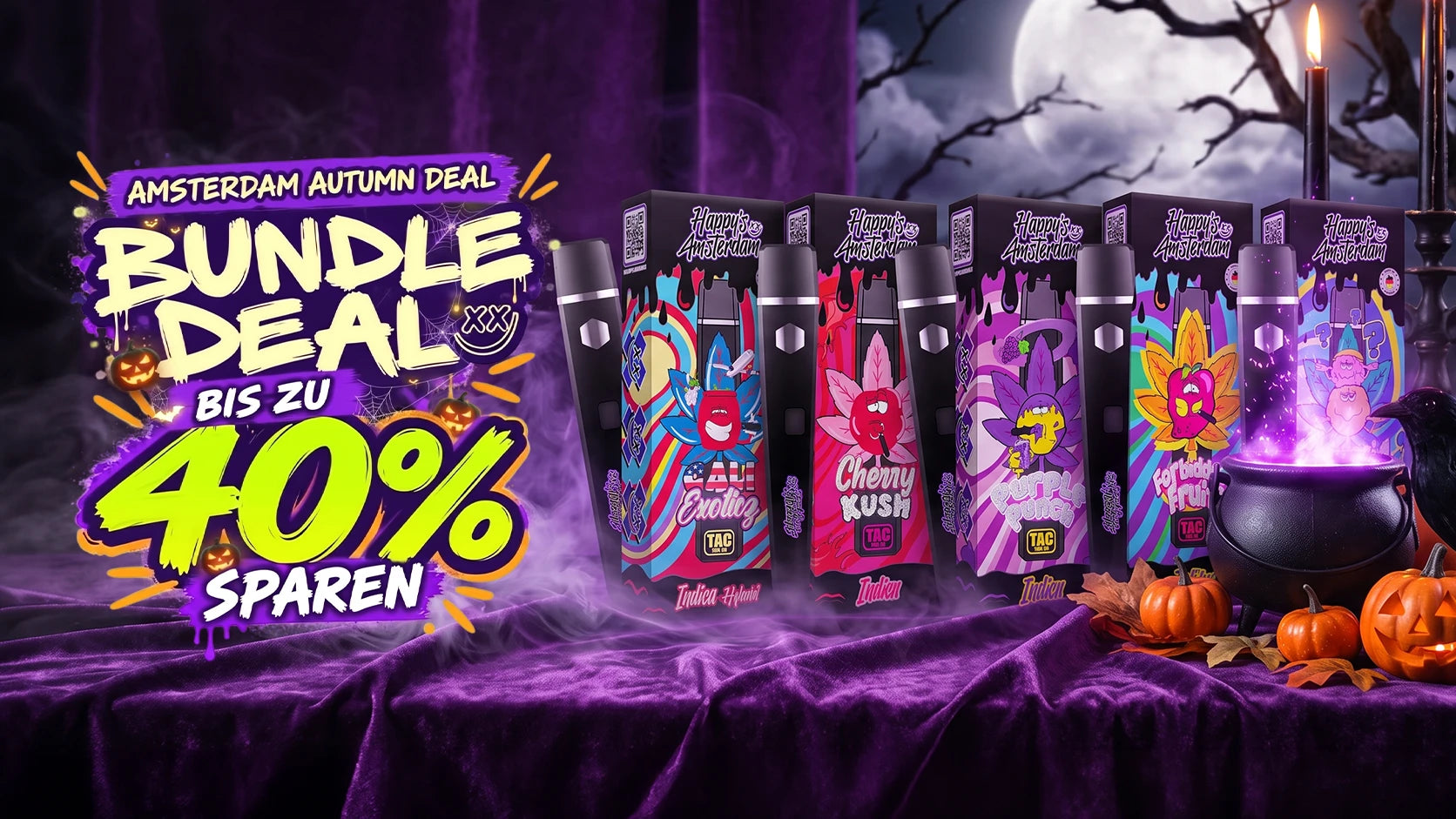 Amsterdam Autumn Deal: Bundle Deal, bis zu 40 % sparen